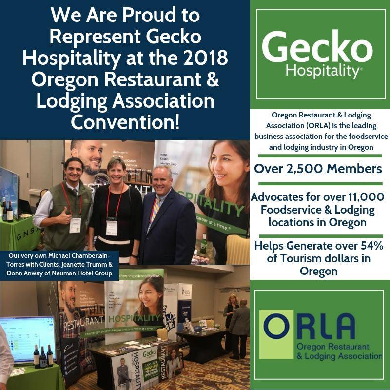 Oregon Restaurant & Lodging Association Convention 2018