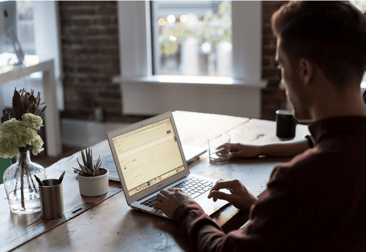 Remote hospitality industry worker