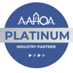 AAHOA Platinum Seal - Blue